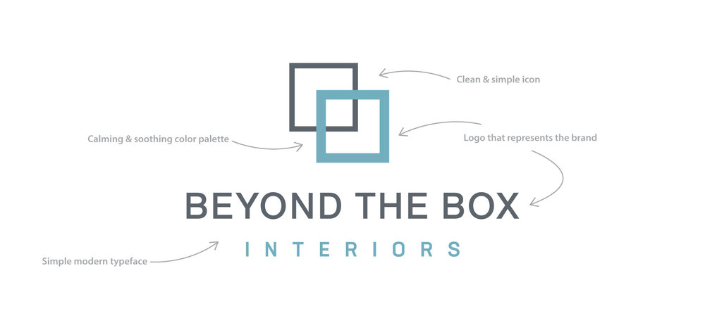 Beyond the Box Interiors new logo